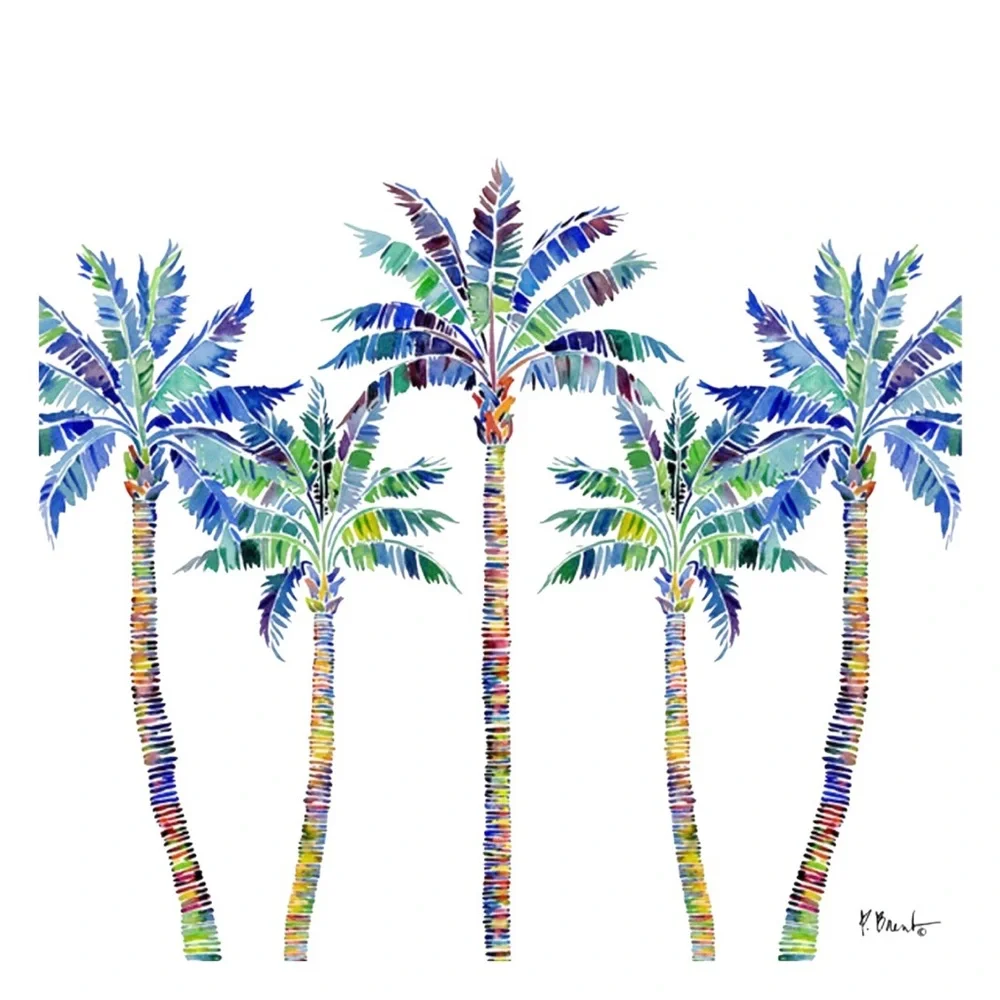 Celebrate the Home Tahiti Palm Luncheon Paper Napkins, 40 ct